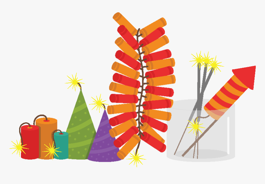 Transparent Sparklers Png - Firecracker Cartoon, Png Download, Free Download