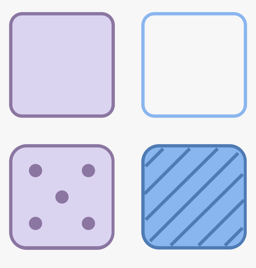 This Is A Picture Of Four Small Squares In Organized, HD Png Download, Free Download