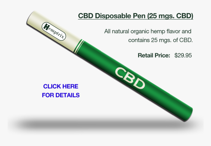 Transparent Vape Pen Png - Disposable Vape Cbd Vape Pen, Png Download, Free Download