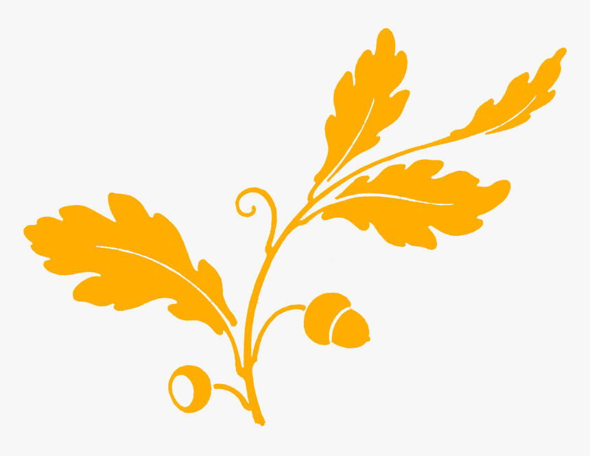 Oak Leaf Silhouette Png, Transparent Png, Free Download