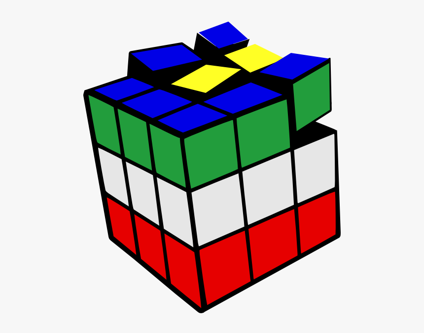 Rubix Cubes Coloring Pages Hd Png Download Kindpng