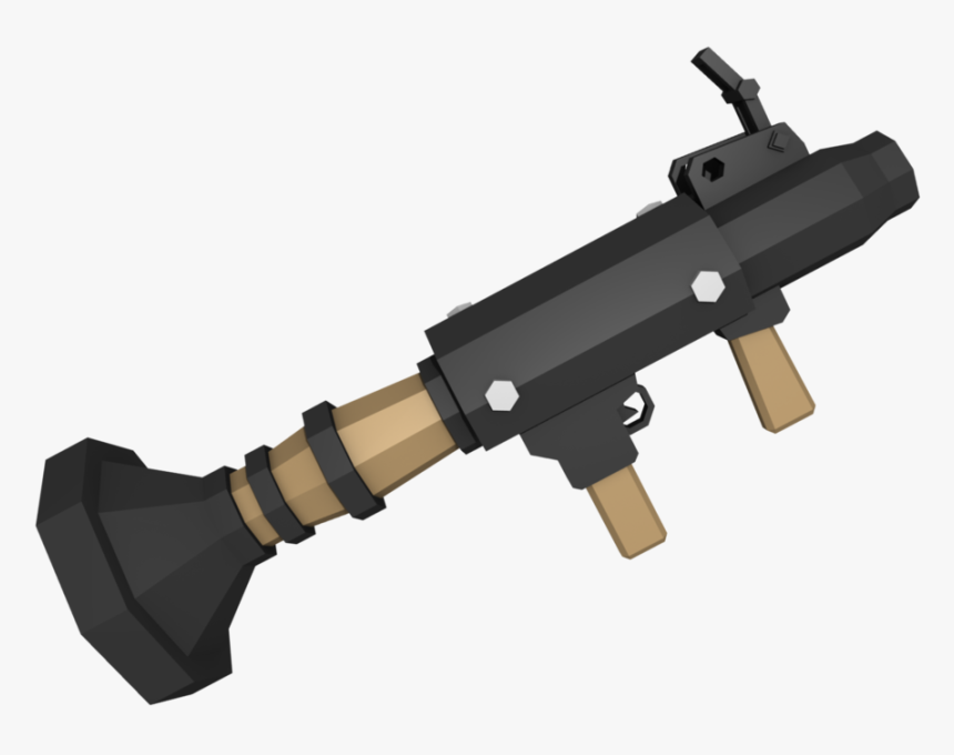 Rocket Vector Launcher - Rocket Launcher Low Poly, HD Png Download, Free Download