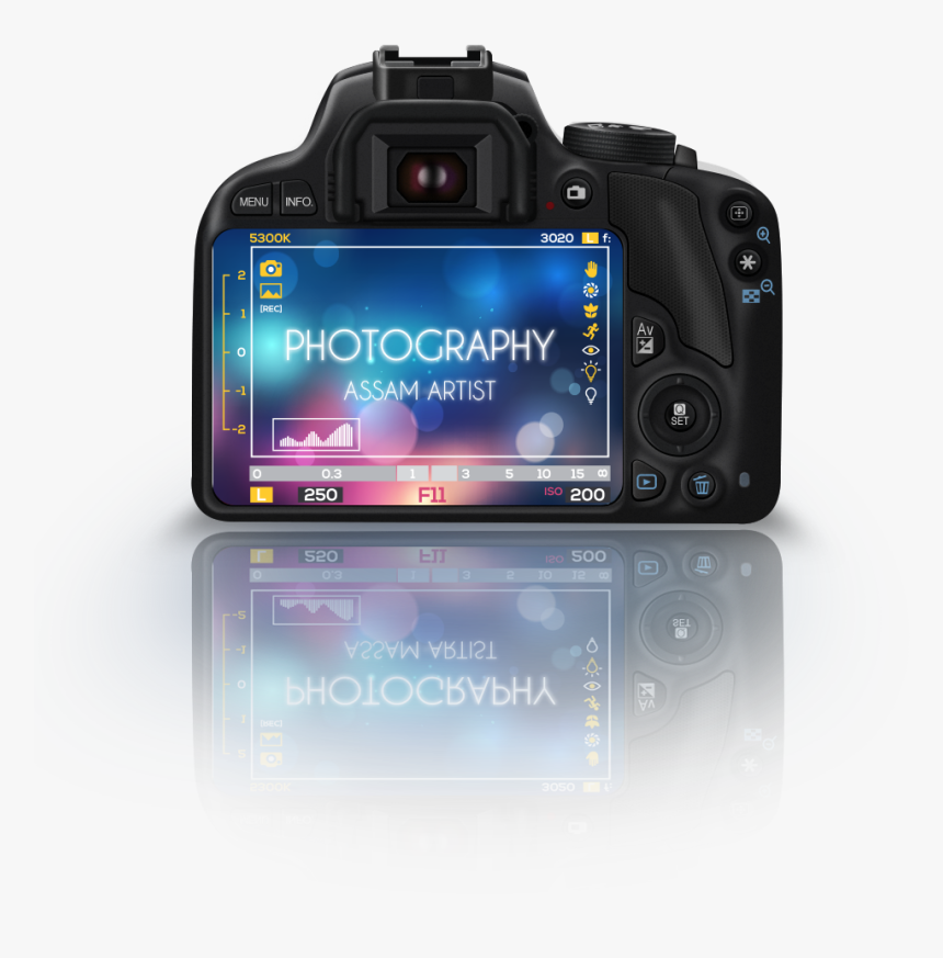 Dslr Camera Screen Png, Transparent Png, Free Download