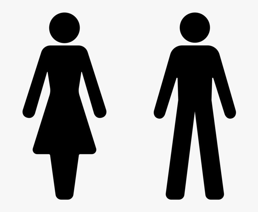 Male Female Toilet Symbol, HD Png Download, Free Download