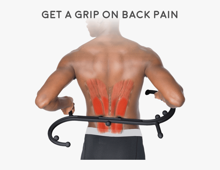 Body Back Buddy Black Trigger Point Self-massager With - Body Back Buddy, HD Png Download, Free Download