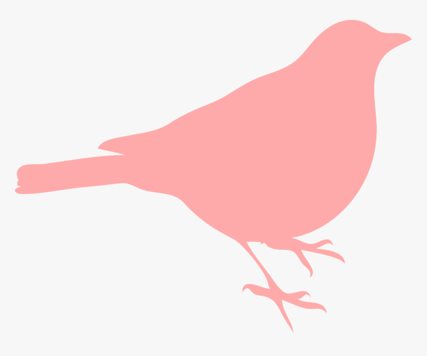 Red Bird Silhouette Png, Transparent Png, Free Download