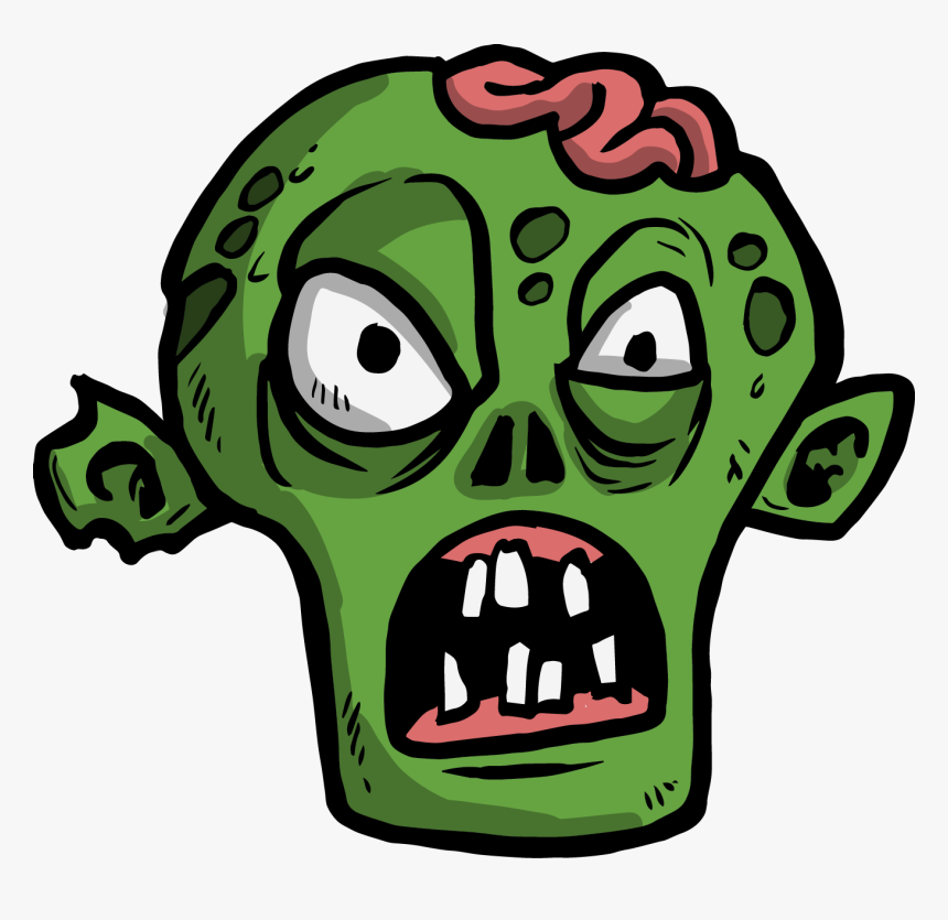 Zombie Face Clip Art