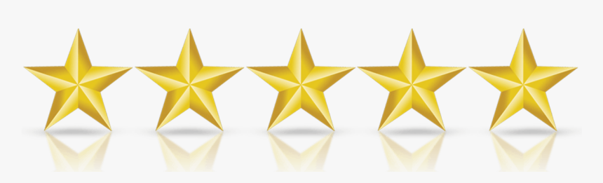 5 Star Review Png, Transparent Png, Free Download