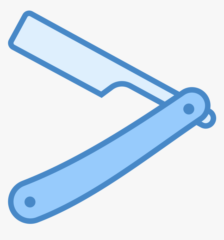 Prosta Brzytwa Icon - Straight Razor, HD Png Download, Free Download