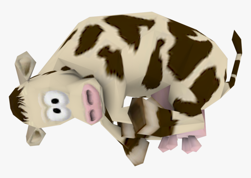 Cow And Pig Png - Crash Tag Team Racing Cow, Transparent Png, Free Download