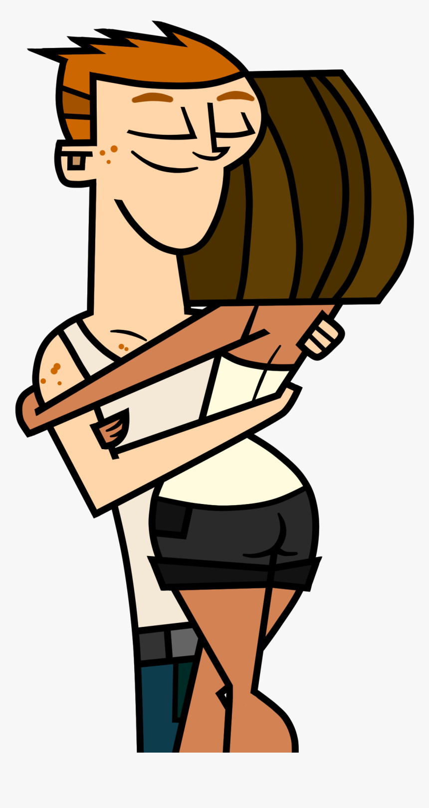 Scott And Courtney Total Drama Png , Png Download - Total Drama Courtney  Ass, Transparent Png - kindpng