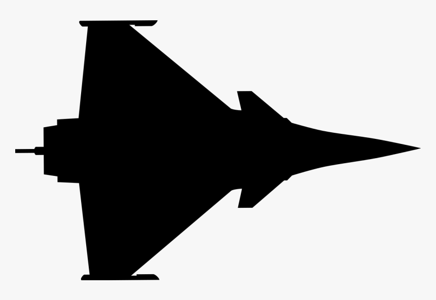 Dassault Rafale Silhouette Pochoir Hd Png Download Kindpng