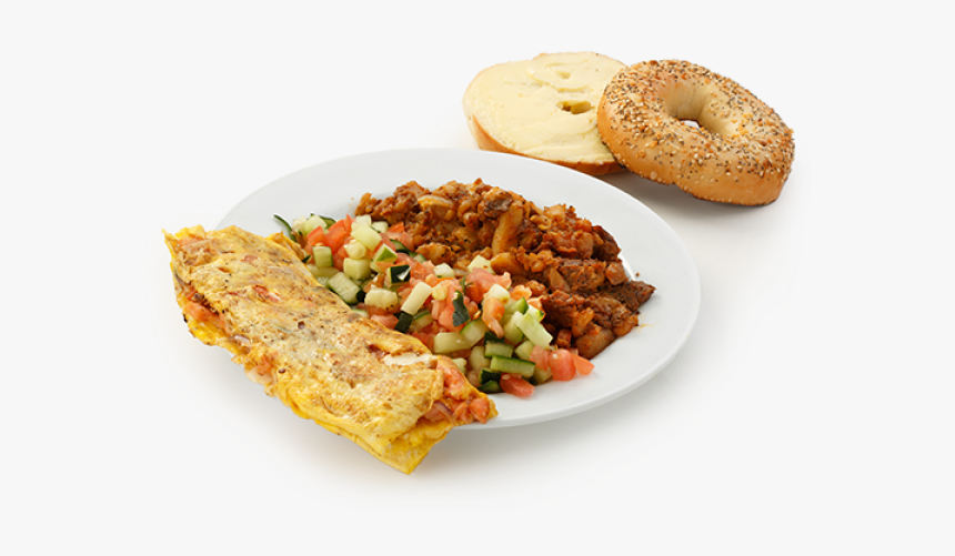 Ultimate Jewish Omelette - Mushroom And Pepper Omelette, HD Png Download, Free Download