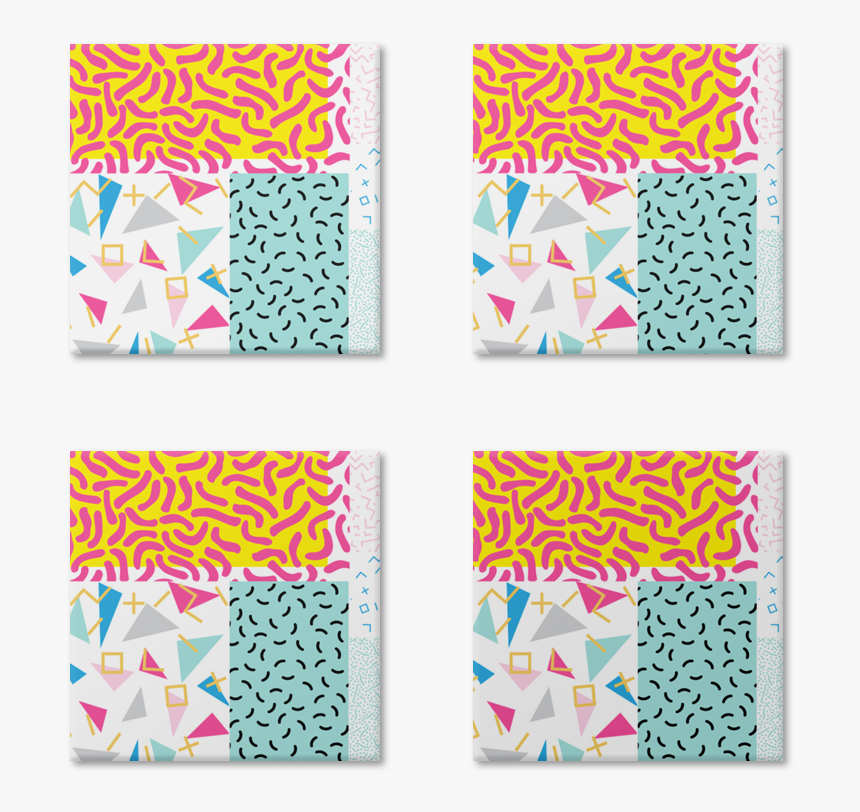 Magneto 90"s Pattern Funky Colors De Tobias Fonsecana - Art Paper, HD Png Download, Free Download