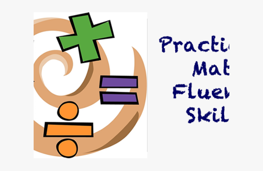 Mathematics Clipart Math Fluency - Clipart Math, HD Png Download, Free Download