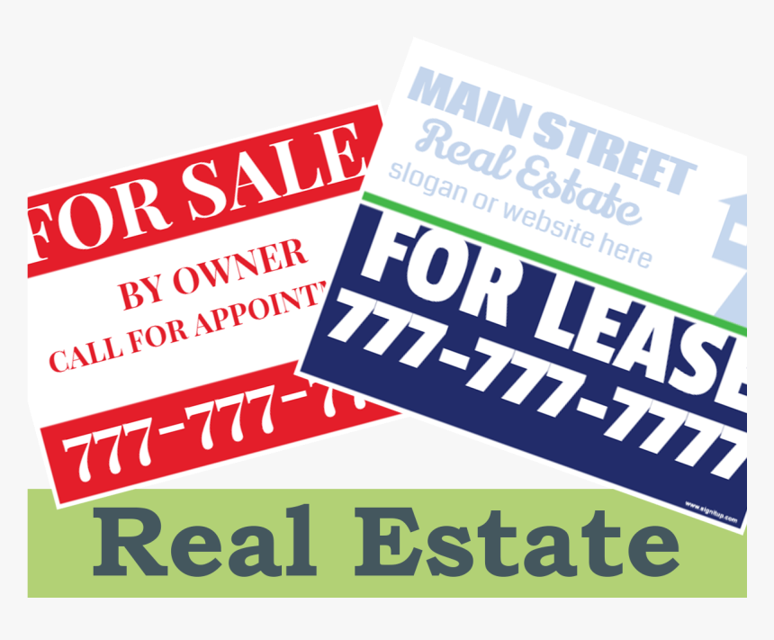 Real Estate Yard Signs , Png Download - Beach Cafe, Transparent Png, Free Download