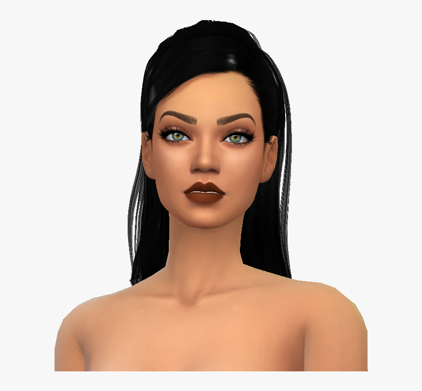 Sims 4 Skin Png - Rihanna The Sims 4, Transparent Png, Free Download