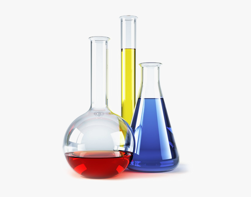 Science Lab Transparent Image - Beakers And Test Tubes, HD Png Download, Free Download