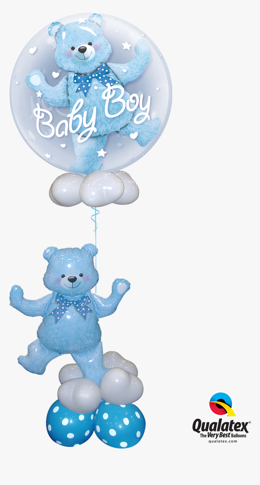 Balloon Baby Blue Bear, HD Png Download, Free Download