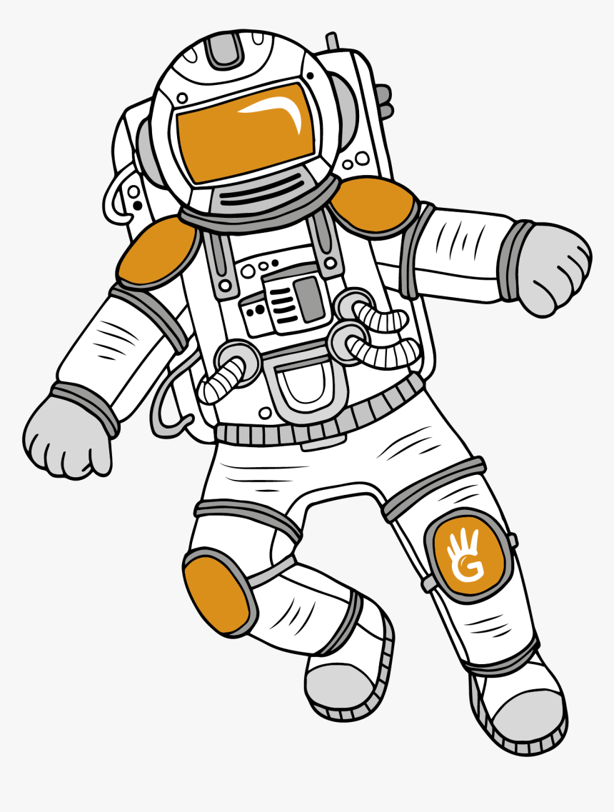 Illustration , Png Download - Astronaut, Transparent Png - kindpng