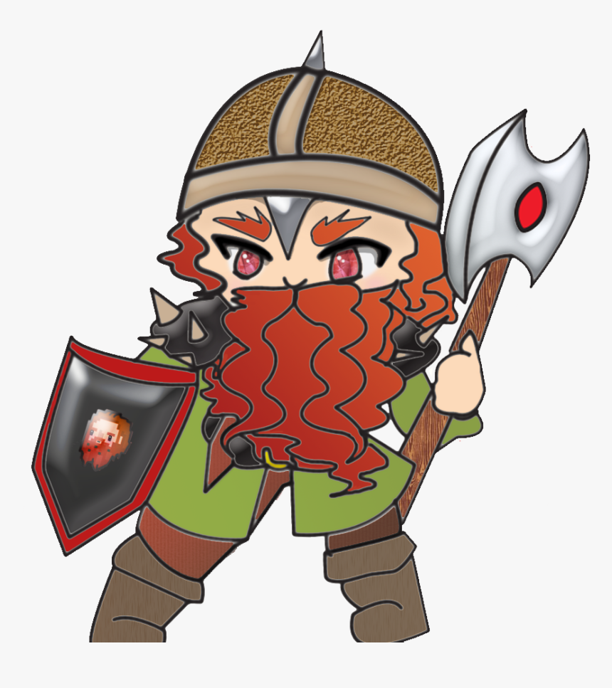 Og The Chibi Dwarf - Cartoon, HD Png Download, Free Download