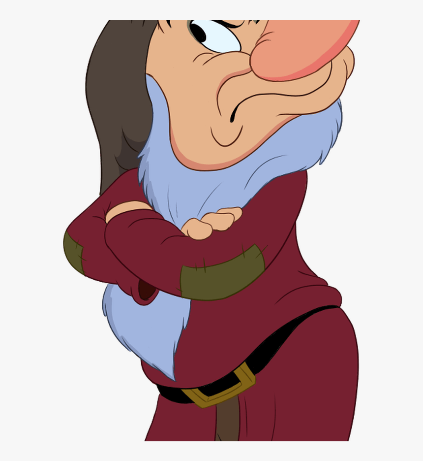 Grumpy Snow White Dwarf Png Transparent Images Png - 7 Dwarfs Snow White Grumpy, Png Download, Free Download