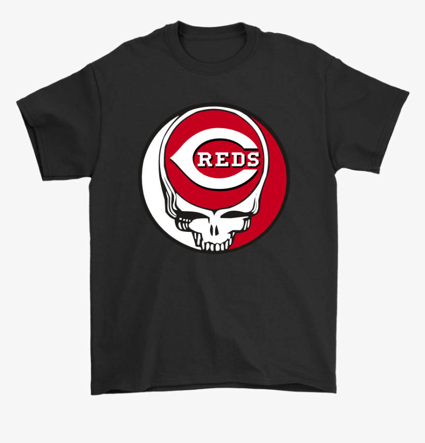 Cincinnati Reds The Grateful Dead Baseball Mlb Mashup - Cincinnati Reds, HD Png Download, Free Download