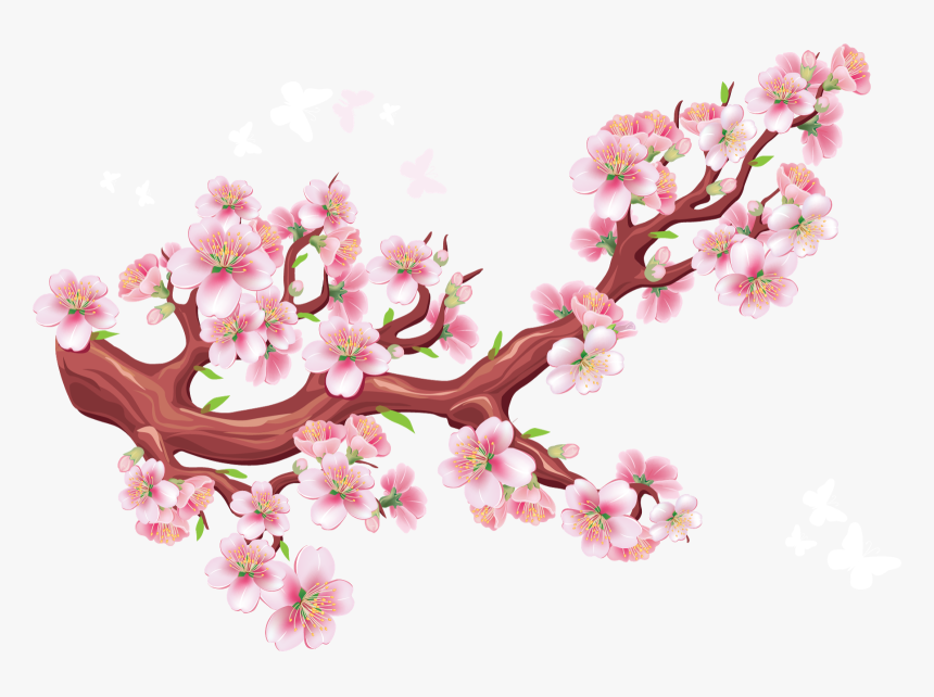 Transparent Cherry Blossom Branch Png - Anime Ninja Dress Up Game, Png Download, Free Download