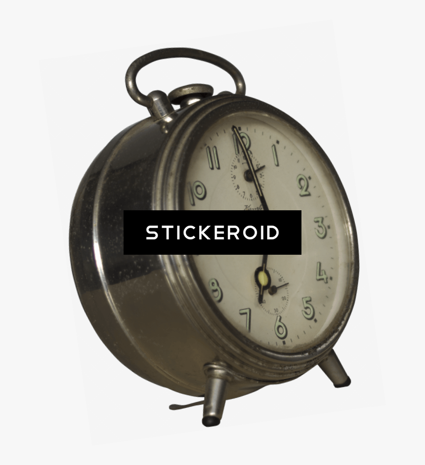 Vintage Alarm Clock Png - Alarm Clock, Transparent Png, Free Download