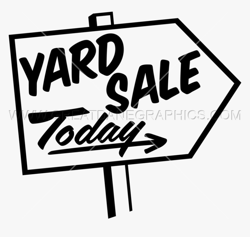 Garage Sale Sign Drawing, HD Png Download, Free Download