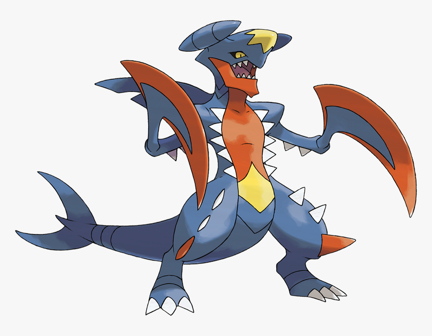 Pokemon Shiny Mega Garchomp, HD Png Download, Free Download