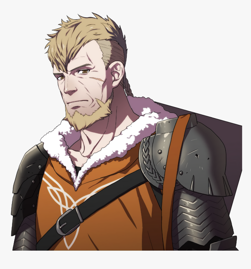 Jeralt Portrait - Fire Emblem Three Houses Characters, HD Png Download, Free Download