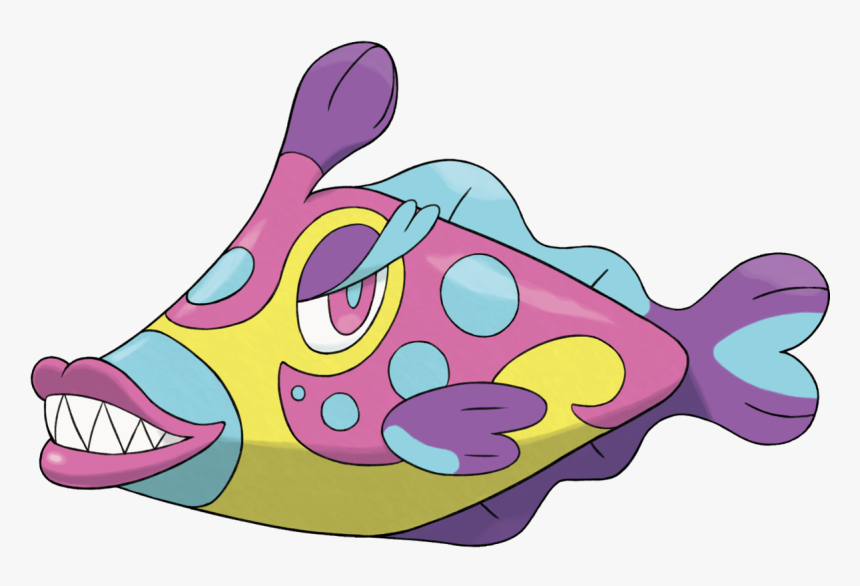 Bruxish - Pokemon Alola Water Types, HD Png Download, Free Download