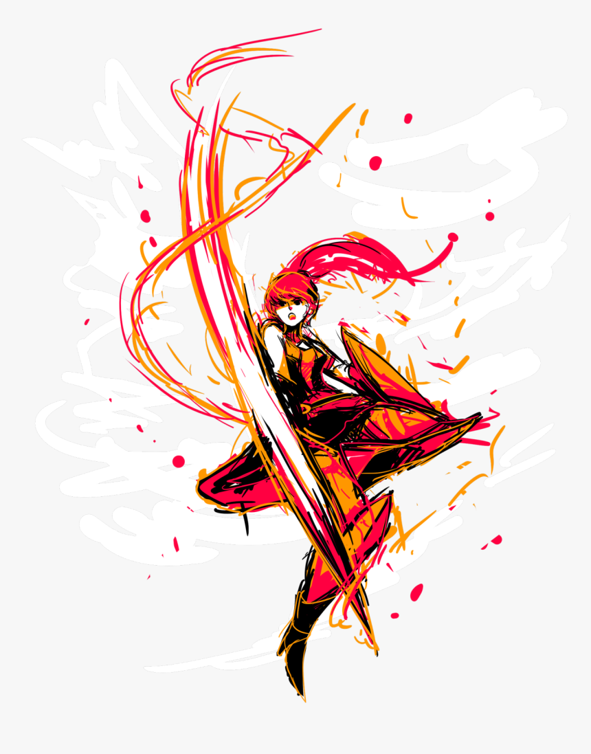 Transparent Rwby Pyrrha Png - Graphic Design, Png Download, Free Download