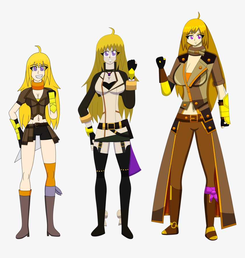 Yang Xiao Long - Yang Xiao Long Drawing, HD Png Download, Free Download