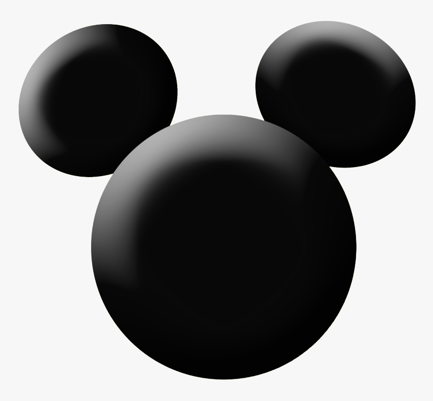 Printable Mickey Mouse Head - Mickey Mouse Shape Png, Transparent Png, Free Download