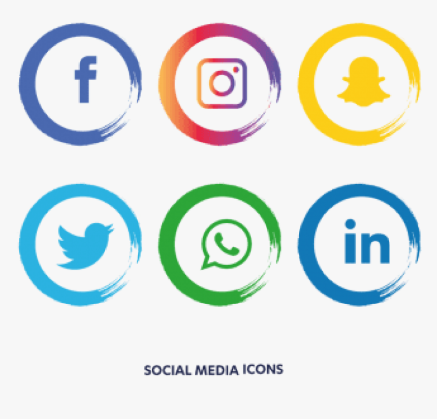 Free Png Download Facebook Instagram Whatsapp Png Images - Transparent Social Media Png, Png Download, Free Download