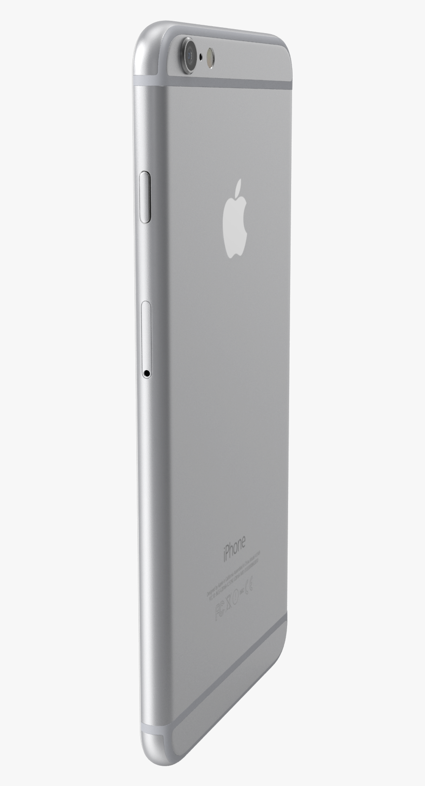 Iphone 6 Plus Silver Png Image - Smartphone, Transparent Png, Free Download