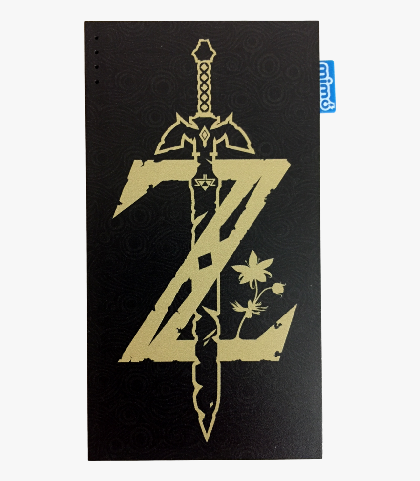 Legend Of Zelda Sword Mimopowerdeck 8000mah Nintendo - Zelda Hd Wallpaper Iphone X, HD Png Download, Free Download