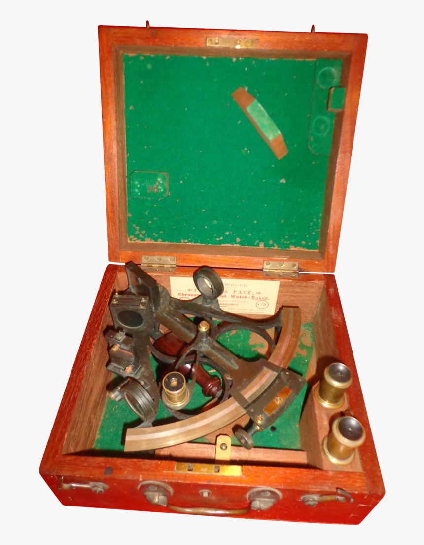 1890s Sextant Nautical Navigation Liverpool Maker San - Machine, HD Png Download, Free Download