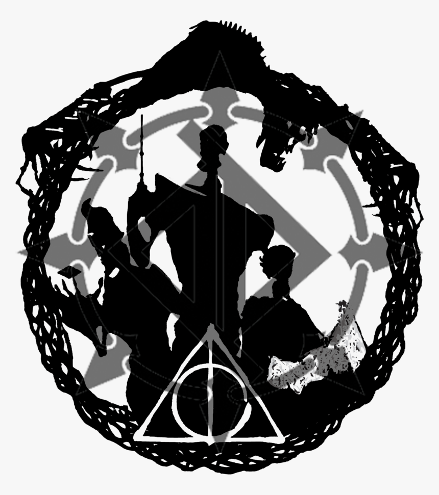 Harry Potter And The Deathly Hallows Symbol Fiction - Deathly Hallows Clip Art, HD Png Download, Free Download