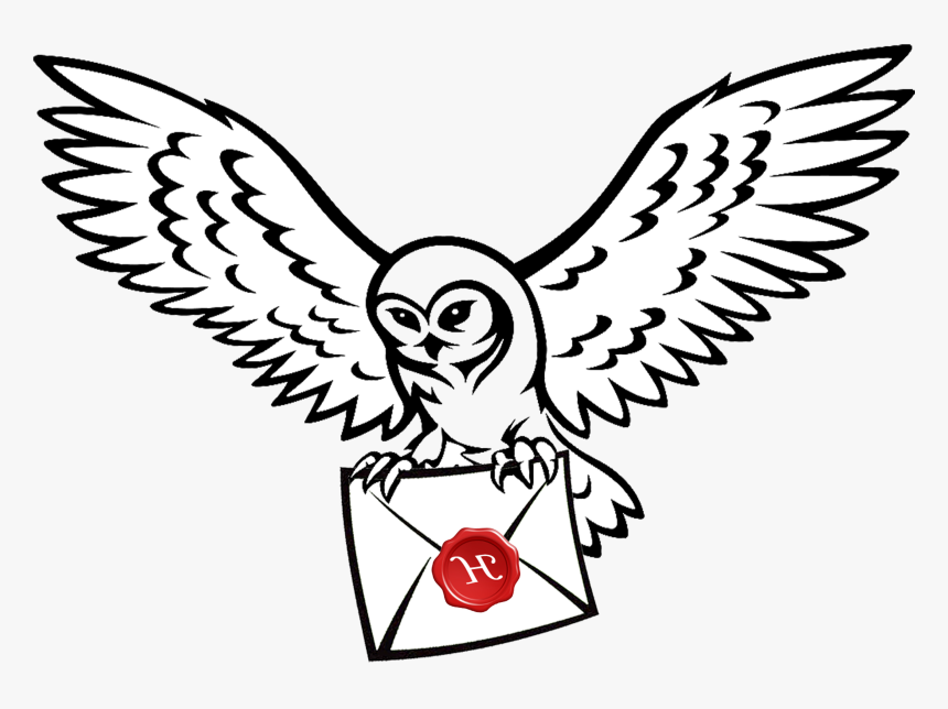 harry-potter-transparent-owl-post-huge-freebie-for-harry-potter-owl-drawing-easy-hd-png