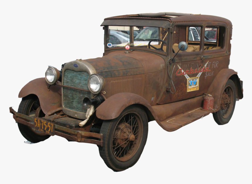 Old Rusty Car Png - Png Files Of Old Cars, Transparent Png, Free Download