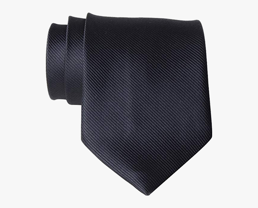 Solid Black Tie By Qbsm - Pattern, HD Png Download, Free Download