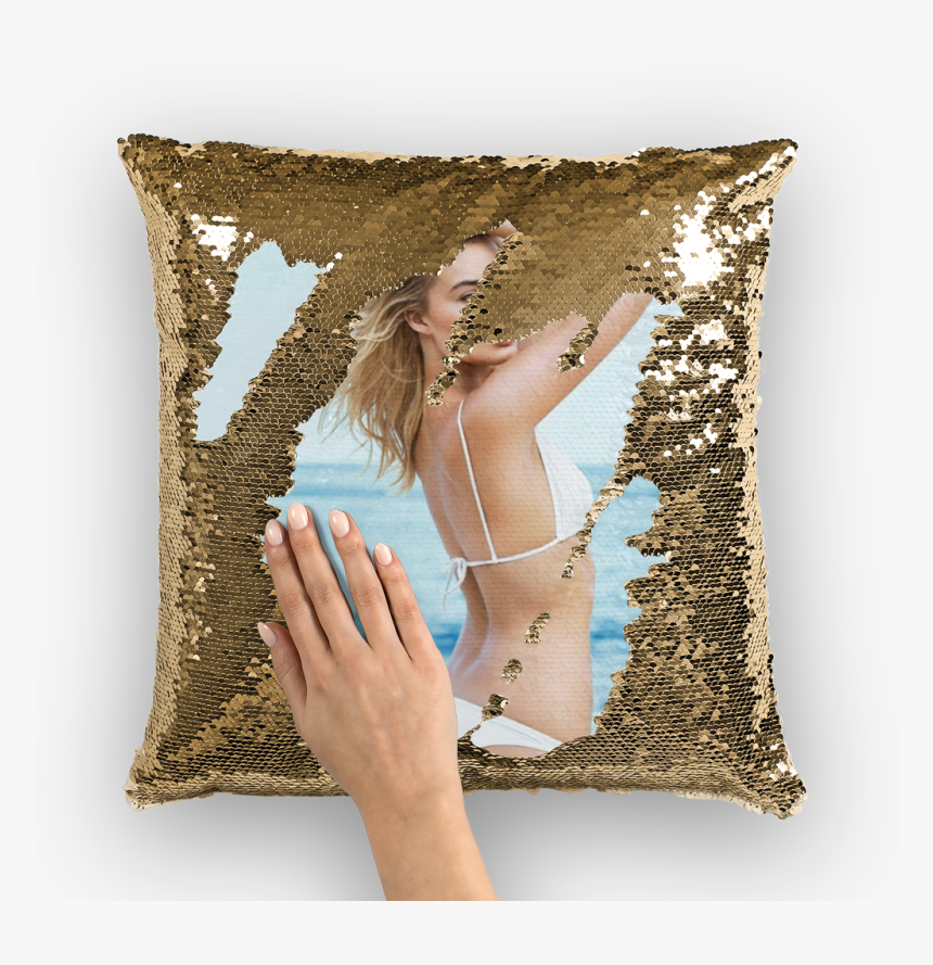 Margot Robbie In Bikini ﻿sequin Cushion Cover"
 Class=, HD Png Download, Free Download