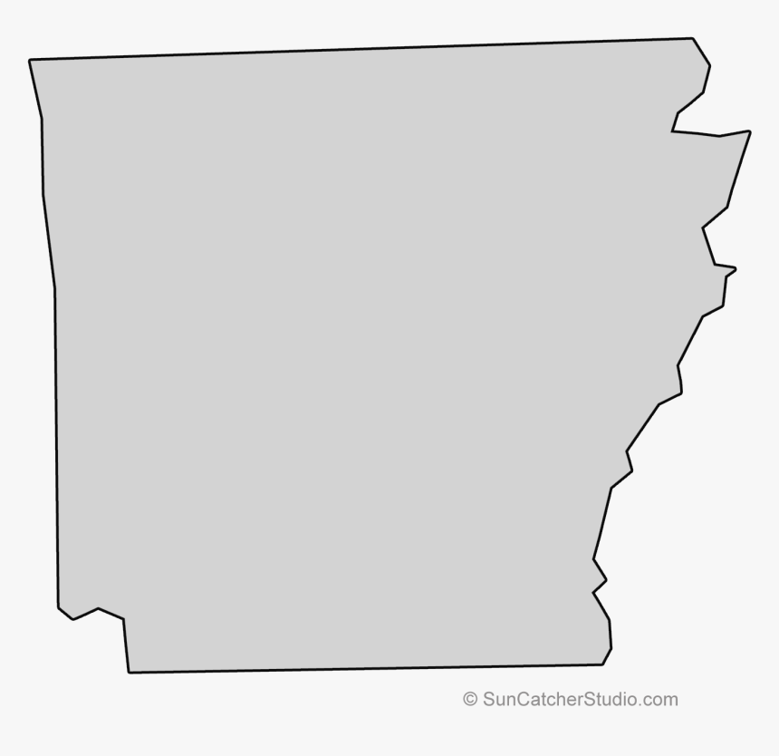 Transparent United States Outline Png - Arkansas Outline Transparent, Png Download, Free Download