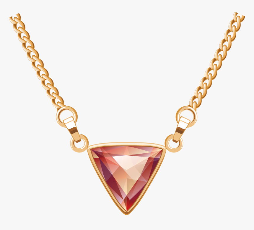 Earring Pendant Necklace Chain - Pendant Vector, HD Png Download, Free Download