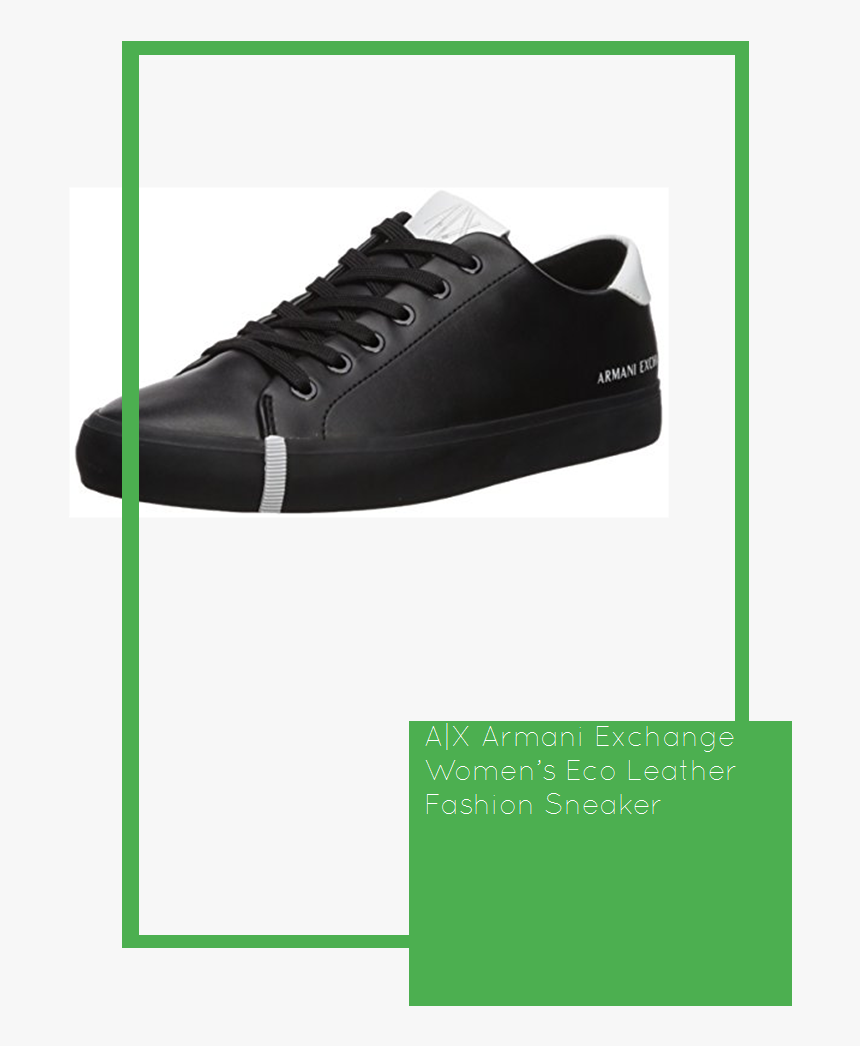 X Armani Exchange Women"s Eco Leather Fashion Sneaker - Armani Exchange Sneakers Womens, HD Png Download, Free Download