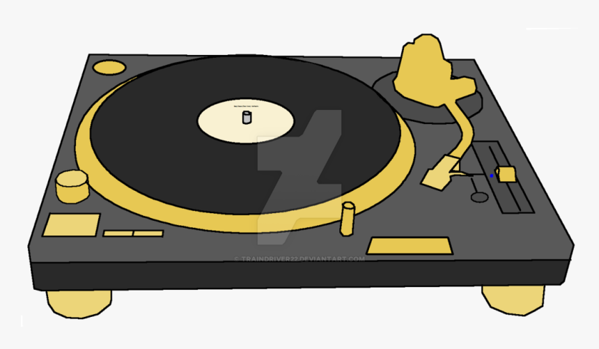 Technics Sl Gld Gold - Technics Sl 1200 Png, Transparent Png, Free Download