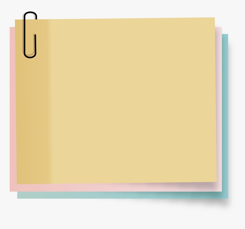 Banner Freeuse Download Paper Post It Stickers - Tan, HD Png Download, Free Download